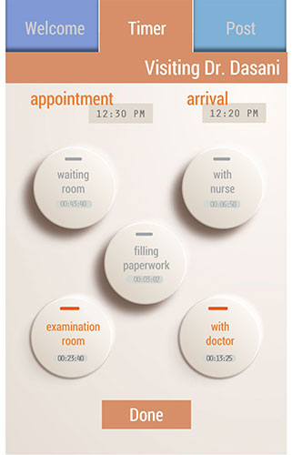 Dynamic Creative Minds / Doctor App / Timeers