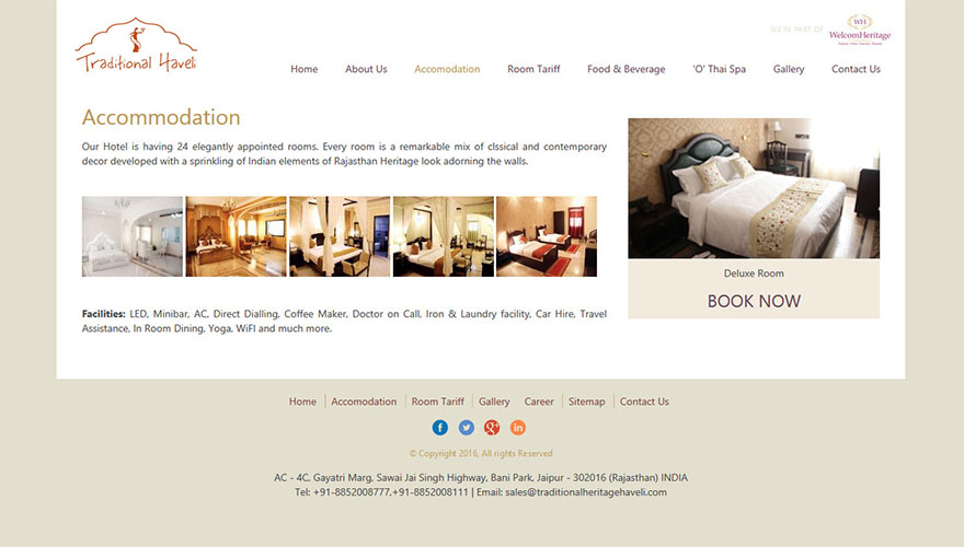 Dynamic Creative Minds / Traditional Haveli / Accomdation